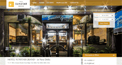 Desktop Screenshot of hotelsunstargrand.com